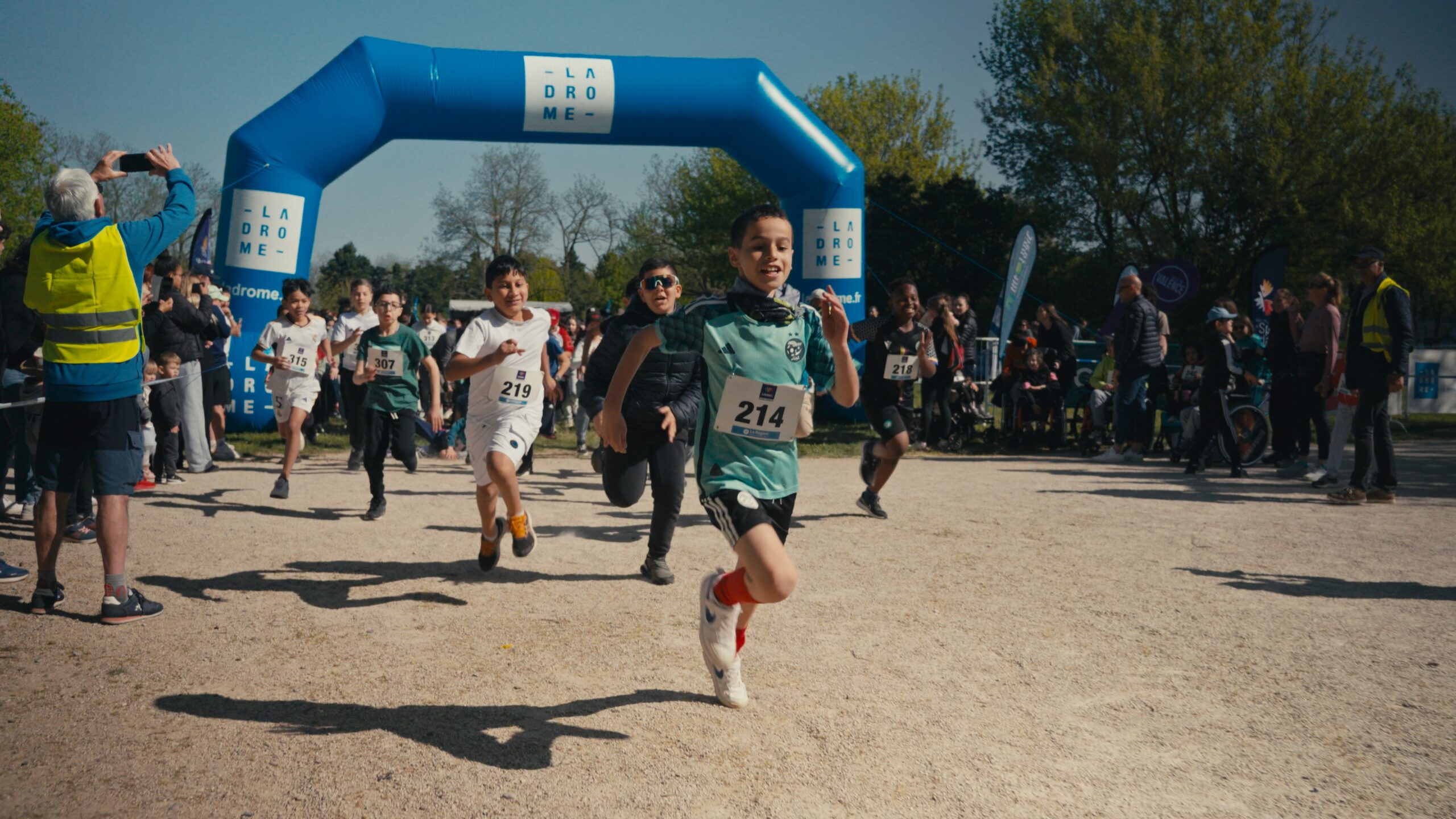 Évènement Partage ma course 2025, porté par le sport adapté Drôme Ardèche.